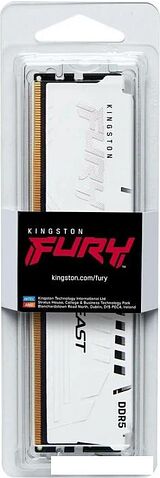 Оперативная память Kingston FURY Beast 16ГБ DDR5 5600 МГц KF556C40BW-16