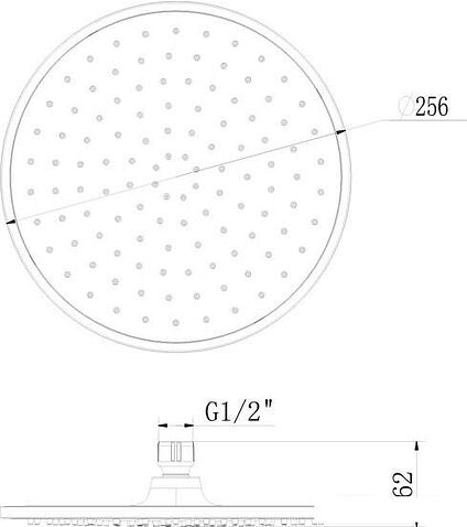 Верхний душ Lemark LM8131C