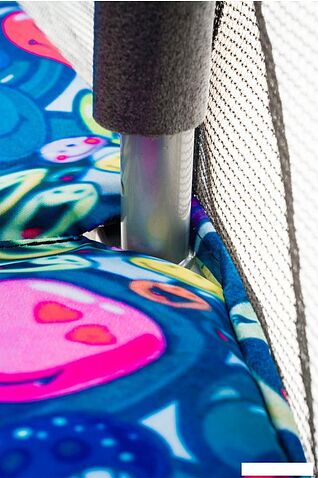 Батут Calviano Outside Master Smile 312 см - 10ft (внешняя сетка, с лестницей)