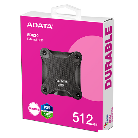Внешний накопитель ADATA SD620 512GB SD620-512GCBK