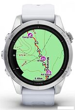 Умные часы Garmin Epix Pro Gen 2 Standard 42 мм (серебро/белый камень) Умные часы Garmin Epix Pro Gen 2 Standard 42 мм (серебро/белый камень)