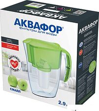 Кувшин АКВАФОР Смайл (салатовый)