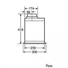 Кухонная вытяжка NEFF D57ML66N1