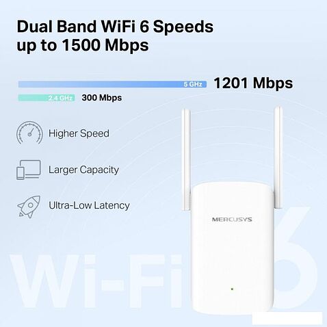 Усилитель Wi-Fi Mercusys ME60X