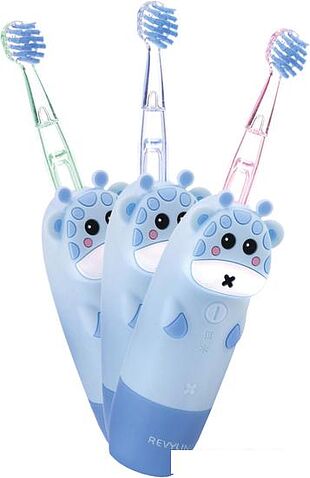 Электрическая зубная щетка Revyline RL 025 Baby (синий)