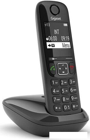 Радиотелефон Gigaset AS690 (черный)