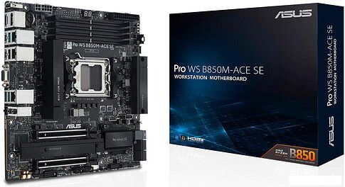 Материнская плата ASUS Pro WS B850M-ACE SE