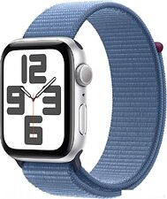 Умные часы Apple Watch SE 2 44 мм (алюминиевый корпус, серебристый/зимний синий, нейлоновый ремешок) Умные часы Apple Watch SE 2 44 мм (алюминиевый корпус, серебристый/зимний синий, нейлоновый ремешок)