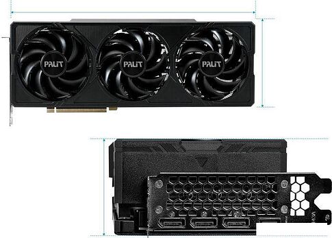 Видеокарта Palit GeForce RTX 4070 Ti JetStream NED407T019K9-1043J