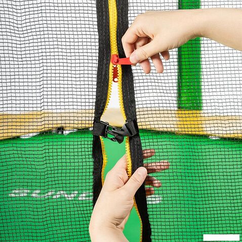 Батут Sundays Favorite 6FT (зеленый, с сеткой)