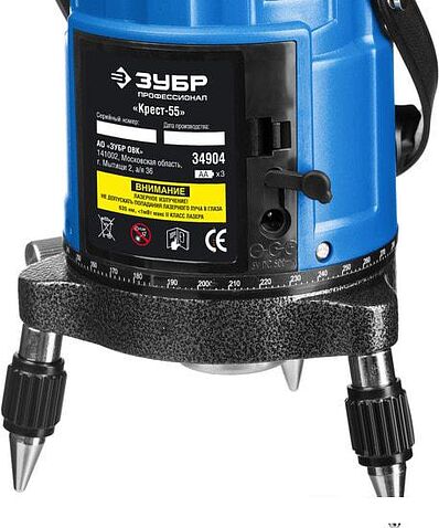 Лазерный нивелир Зубр Крест-55 34904
