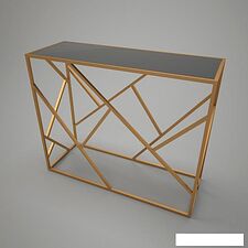 Консольный стол RasGar Грация РСГР.001.000-0501 (золото/черный) Консольный стол RasGar Грация РСГР.001.000-0501 (золото/черный)