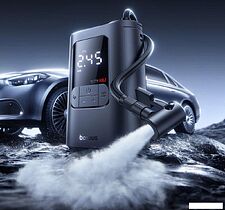Автомобильный компрессор Baseus GoTrip VA1 Super Mini Wired Inflator 22-Cylinder Cosmic Black C0119701