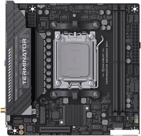 Материнская плата Maxsun Terminator B850BKB WiFi Материнская плата Maxsun Terminator B850BKB WiFi