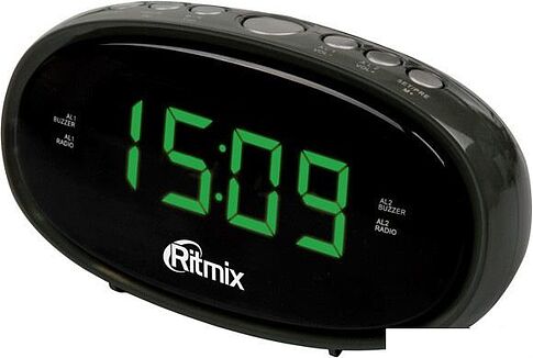 Радиочасы Ritmix RRC-616 (черный)