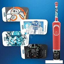Электрическая зубная щетка Oral-B Kids StarWars D100.413.2KX Электрическая зубная щетка Oral-B Kids StarWars D100.413.2KX