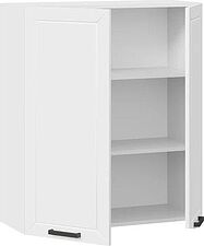 Шкаф навесной Трия Лорас 1ВВ8 с двумя дверями (белый/холст белый) Шкаф навесной Трия Лорас 1ВВ8 с двумя дверями (белый/холст белый)