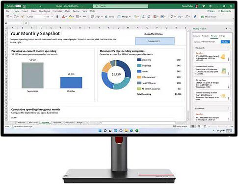 Монитор Lenovo ThinkVision P27h-30 63A1GAT1UK
