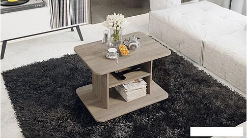 Журнальный столик Трия Тип 1 МФ-107.001 (дуб сонома трюфель)