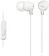 Наушники с микрофоном Sony MDR-EX15AP (белый)