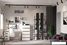 Комод Глазов Oslo 6 (бетон пайн светлый/черный)