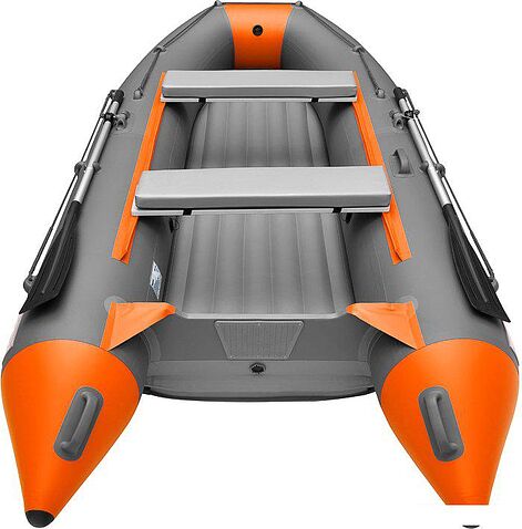 Моторная лодка Roger Boat Trofey 3300 (без киля, графит/оранжевый)