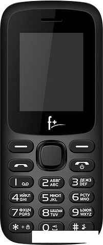 Кнопочный телефон F+ F197 (черный)