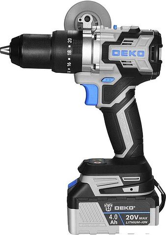 Ударная дрель-шуруповерт Deko DKCID20 Pro 085-1068 (с 1-им АКБ)