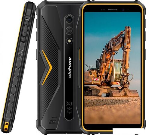 Смартфон Ulefone Armor X12 3GB/32GB (черный/оранжевый)