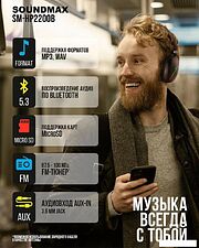 Наушники Soundmax SM-HP2200B (белый)