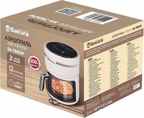 Аэрогриль (аэрофритюрница) Sakura SA-7682W