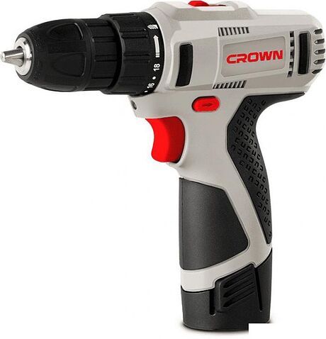 Дрель-шуруповерт Crown CT21053LH-1.5 BMC (с 2-мя АКБ, кейс)
