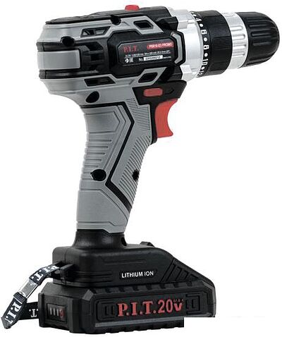 Дрель-шуруповерт P.I.T. PSR18-D3 Promo (с 1-им АКБ, набор оснастки)