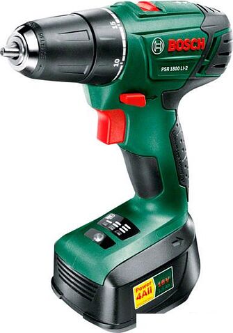 Дрель-шуруповерт Bosch PSR 1800 Li-2 (06039A3121)
