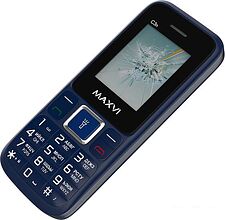 Мобильный телефон Maxvi C3n (маренго)