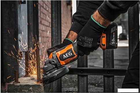 Угловая шлифмашина AEG Powertools BEWS18-115BLPX2-0 4935480856 (без АКБ)
