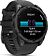 Умные часы Garmin Fenix 8 47мм (серый, черный силиконовый ремешок)