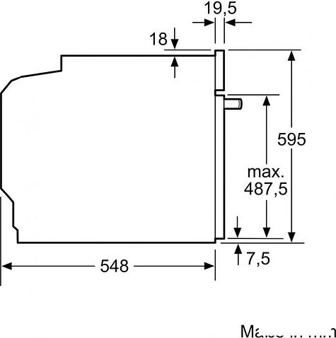 Электрический духовой шкаф Bosch Serie 8 HBG7341B1