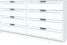 Комод Интерлиния Концепт Тренд КТ-К197 (белый платинум/белый)