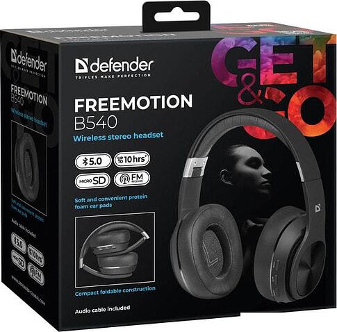 Наушники Defender FreeMotion B540