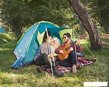 Треккинговая палатка Bestway Coolground 3 (голубой)