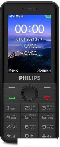 Смартфон Philips Xenium E172 (черный)