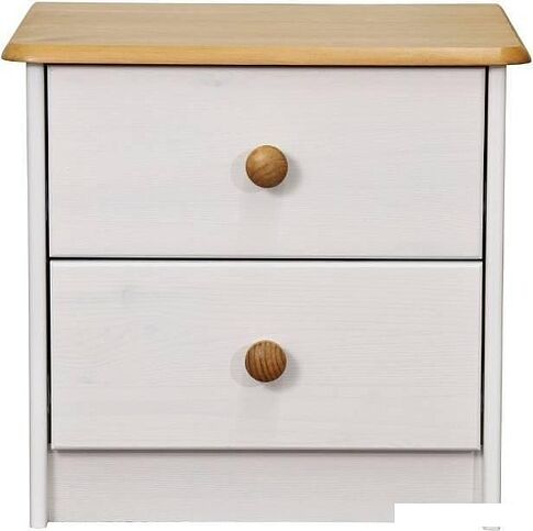 Тумба Диприз Хаба Д 1412.1 (белый воск/антик)