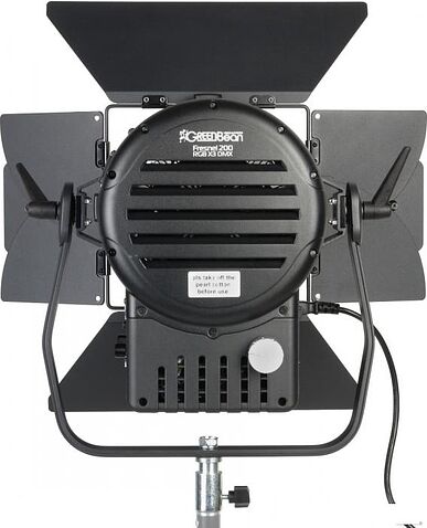 Лампа GreenBean Fresnel 200 RGB X3 DMX 28631