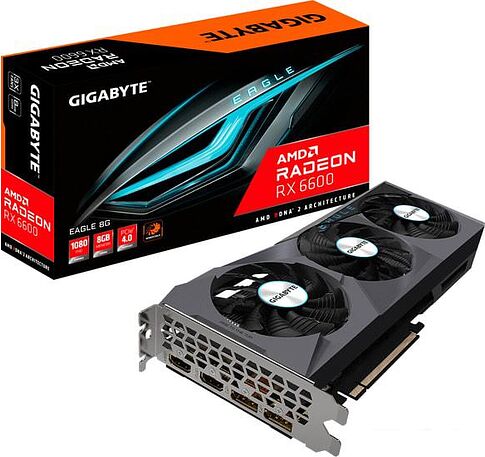 Видеокарта Gigabyte Radeon RX 6600 Eagle 8G