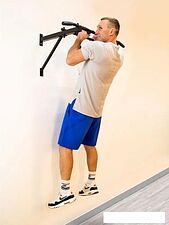 Турник Absolute Champion треххватный к стене Maх (черный)