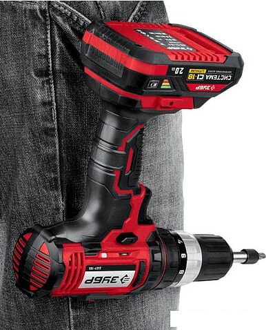 Дрель-шуруповерт Зубр Мастер ДШУ-185-22 (с 2-мя АКБ, кейс)