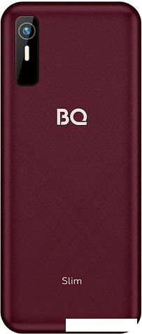 Кнопочный телефон BQ BQ-2833 Slim (бордовый)