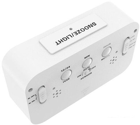 Радиочасы Ritmix CAT-100 (белый)