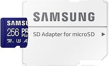 Карта памяти Samsung PRO Plus microSDXC 256GB MB-MD256SA/EU (с адаптером) Карта памяти Samsung PRO Plus microSDXC 256GB MB-MD256SA/EU (с адаптером)
